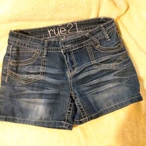Rue 21 Jean shorts.